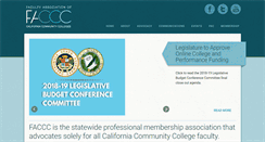 Desktop Screenshot of faccc.org